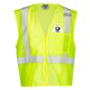 Unisex Single Pocket Zipper Mesh Vest Thumbnail