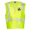 Unisex Single Pocket Zipper Mesh Vest Thumbnail